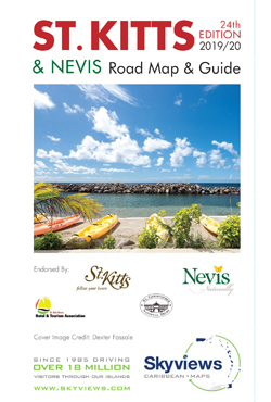 St Kitts and Nevis Map Cover